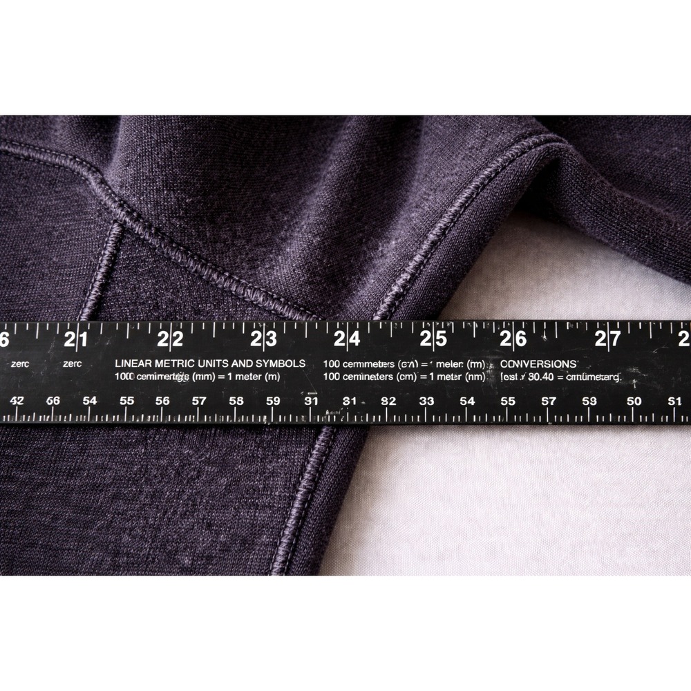 Maurizio Baldassari Reversible Black Gray Wool Jacket Cardigan XL 56 Italy Luxe - Picture 7 of 8